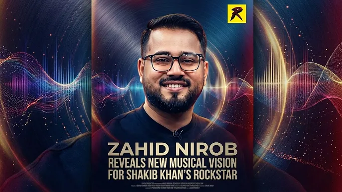 Zahid Nirob Reveals New Musical Vision for Shakib Khan’s Rockstar